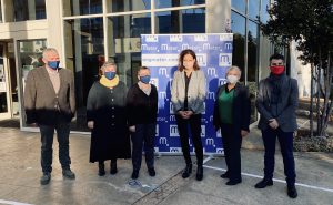 Catalina Cladera i Javier de Juan visiten Mater