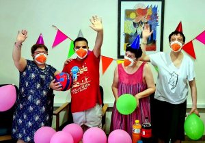 Festa d'aniversari a la residència de Costitx