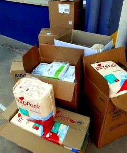 Donación de material para el Servicio de Residencia